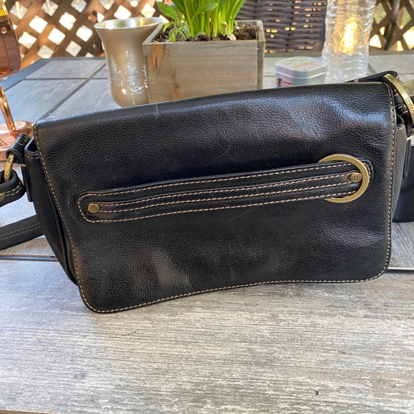 Cole haan black leather purse 1928 collection 🌺 - Picture 3 of 13